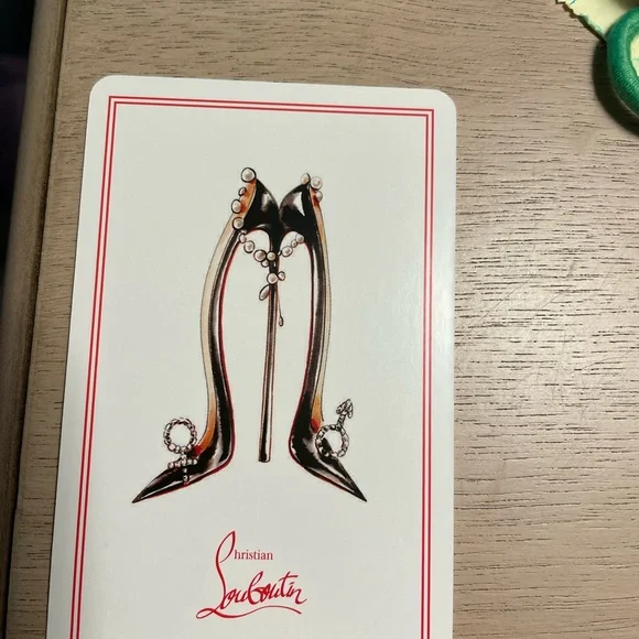 Christian Louboutin Limited Edition Jack of Spades ♠️ Collectors Card. RARE!! - Picture 4 of 6
